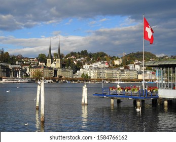At the shore of Lake Lucerne
