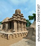 The Shore Temple in Chennai Tamilnadu India