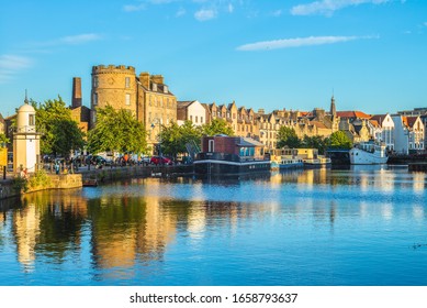 The Shore Of Water Of Leith, Edinburgh, Uk