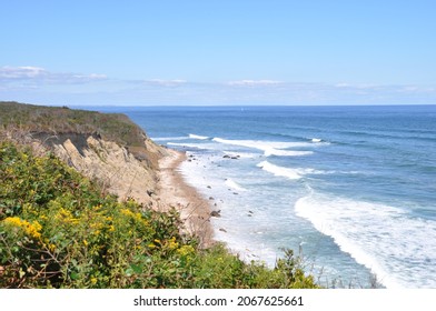 Shoreline Of Block Island, Rhode Island