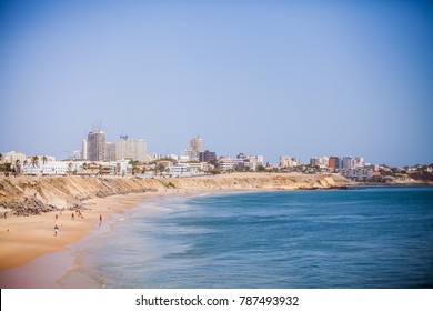 Shoreline Of Dakar, Senegal.