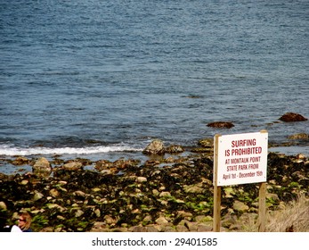 Shoreline At Montauk Point State Park