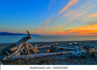 Shoreline On Homer Spit