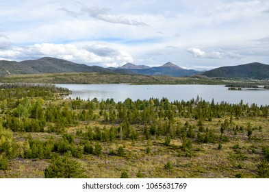 shores  of Dillon Reservoir and surrounding  mountains  scenic view
Frisco, Summit County, Colorado - Shutterstock ID 1065631769