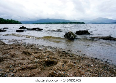 The Shores Of Loch Lomond Near The West Highland Way In Balmaha