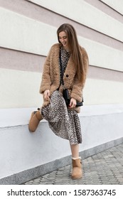 ugg leopard coat