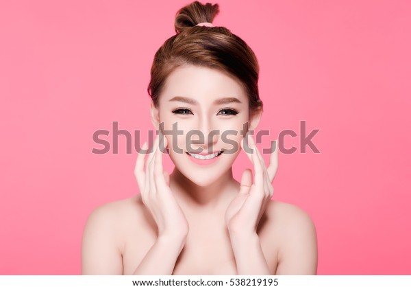 Short Hair Asian Young Beautiful Woman Stock Photo Edit Now