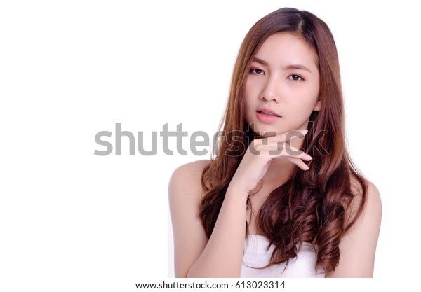 Short Hair Asian Young Beautiful Woman Stock Photo Edit Now