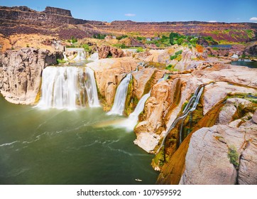 shoshone falls idaho - Shutterstock ID 107959592