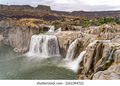 Shoshone Falls or Niagara of the West, in Twin Falls, Idaho - Shutterstock ID 2261394721