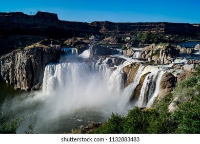 Shoshone Falls On Snake River Near Stock Photo 1132883483 | Shutterstock