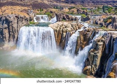 Shoshone Falls in Twin Falls, Idaho - Shutterstock ID 249247780