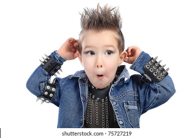Kids Mohawk Images Stock Photos Vectors Shutterstock