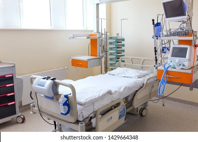 Shot of an empty hospital room