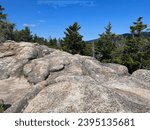 Shot from the high points along the Welsh-Dickey Loop Trail in mid New Hampshire. The loop trail takes you along amazing granite outcrops at high elevation with great views. 