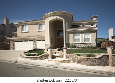 Shot Of A Northern California Suburban Home