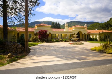 Shot Of A Northern California Suburban Home