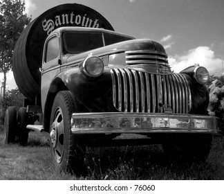 Shot Of An Old Moonshine Truck