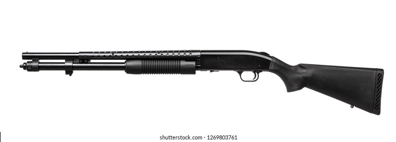 Shotgun Isolated On White Background Stock Photo 1269803761 | Shutterstock