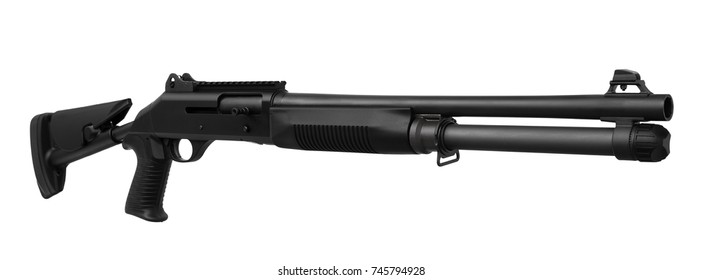 Shotgun Isolated On White Background Stock Photo 745794928 | Shutterstock