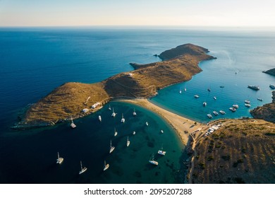 Shots from the Cycladic island of Kythnos, Greece.  - Shutterstock ID 2095207288