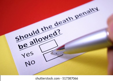 Should The Death Penalty Be Allowed? No