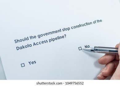 Should The Government Stop Construction Of The Dakota Access Pipeline?