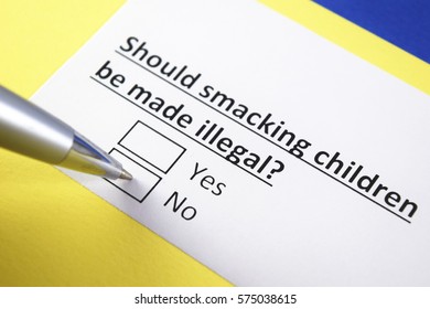 Should Smacking Children Be Made Illegal?