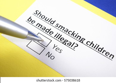 Should Smacking Children Be Made Illegal?