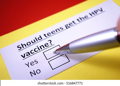 Should Teens Get The HPV Vaccine? Yes.