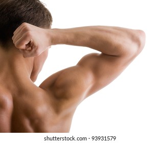 Shoulder Arm Naked Male Body Athlete Stock Photo Shutterstock