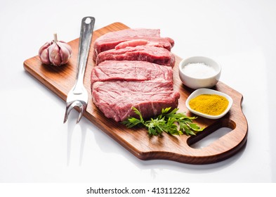 shoulder clod meat - Shutterstock ID 413112262