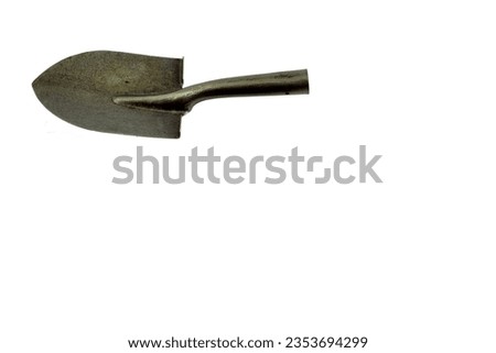 Shovel, shovel shovel. axe.Garden tools, hoe, rake.  a set of tools for the gardener. Gardening. The concept of spring work in the garden, a home hobby. On a white isolated background.space for text.