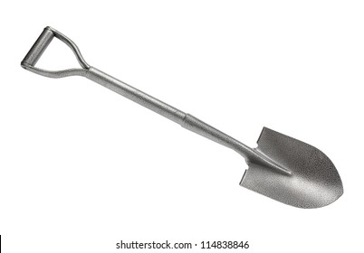 Shovel On White Background