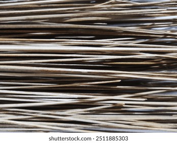 showcasing a bundle of thin, dried, natural wooden sticks or twigs - Powered by Shutterstock