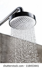 Shower head with dropping water