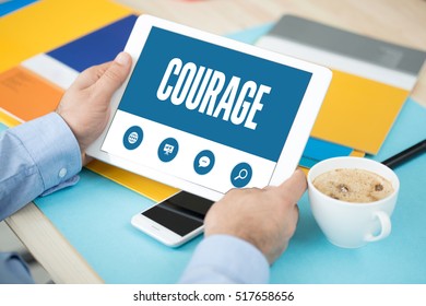 SHOWING COURAGE SCREEN