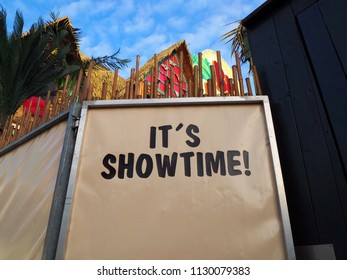 Its Showtime Sign