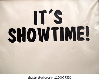 Its Showtime Sign