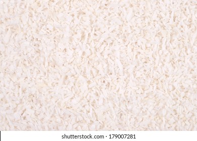 Shredded Coconut As Background Texture