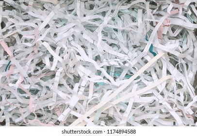 Shredded documents paper - Shutterstock ID 1174894588