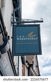 Shrewsbury, UK-  July 14, 2022:The Wheatsheaf Bar And Live Music Venue In Shrewsbury, Engalnd.