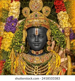 Shri Ram Lalla 4k Image.