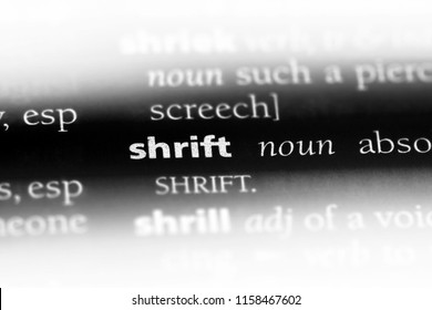 5 letter word with shrift