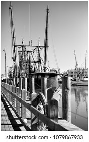 Shrimp Boat At Shem Creek