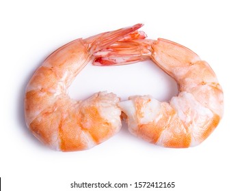 Shrimp Isolated On White Background