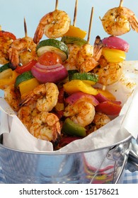 Shrimp Kebab Skewers