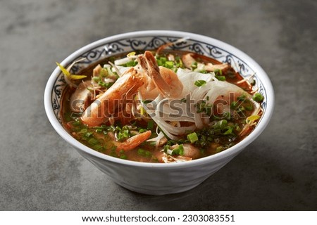 Shrimp Seafood Rice Noodles, noodles