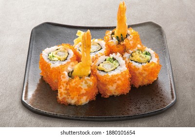 Shrimp Tempura Roll Maki Sushi