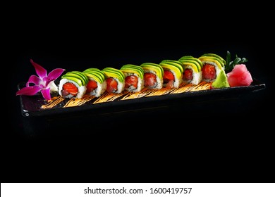 Shrimp Tempura Sushi Roll Avocado